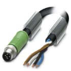 Phoenix Contact - Câble POWER, 4 pôles, PUR, M12 mâle droit, Ext. Libre, T, 2 m