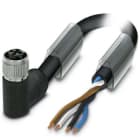 Phoenix Contact - Câble POWER, 4 pôles, PVC, M12 femelle coudé, Ext. Libre, T, 1 m