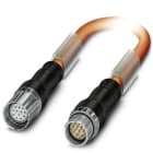 Phoenix Contact - Connecteur bilatéral à enrobage plastique par extrusion - K-12-M23 M9/5,0-E00/M2