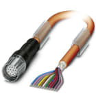 Phoenix Contact - Connecteur de câble à enrobage plastique par extrusion - K-12 - OE/2,0-E00/M23 F