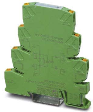 Phoenix Contact - Optocoupleur, 6,2mm, Push-In, 1 NO, entrée : 24 V PLC-OPT- 24DC/230AC/2.4/ACT