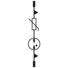 Phoenix Contact - Fiche de remplacement - T2 - Uc:380 VDC - In: 20kA - avec contact o/f