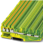 Phoenix Contact - PT 2,5-HEXA/3P-PE - Bloc de jonction COMBI double étage avec raccordement terre