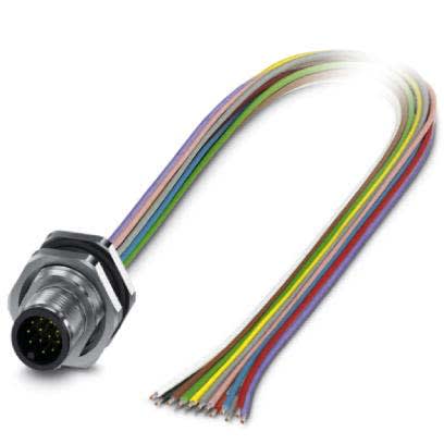 Phoenix Contact - Connecteur d'appareil face arrière - SACC-DSI-M12MS-8P-M16XL/0,5