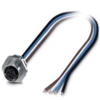 Phoenix Contact - SACC-E-M12FS-4P-M16XL/0,5 - Embases paroi avant - SACC-E-M12FS-4P-M16XL/0,5