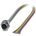 Phoenix Contact - Embases paroi avant - SACC-E-M12FS-8P-M16XL/0,5