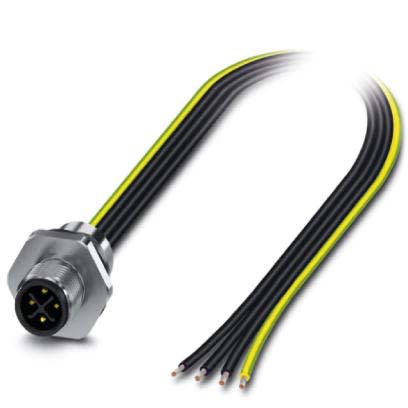 Phoenix Contact - Embases paroi avant - SACC-E-M12MSS-4P-M16XL/0,5 PE