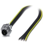 Phoenix Contact - Embases paroi avant - SACC-E-M12MSS-4P-M16XL/0,5 PE