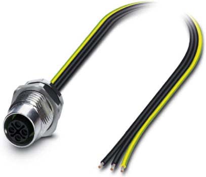 Phoenix Contact - Connecteur d'appareil face arrière - SACC-DSI-M12FSS-3P-M16/0,5 PE
