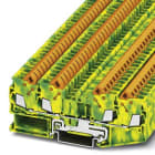 Phoenix Contact - QTC 2,5-QUATTRO-PE - Bloc de jonction avec raccordement terre