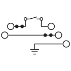 Phoenix Contact - PT 4-PE/L/MT - Bloc de jonction triple étage - sectionnable - raccordement terre