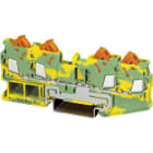 Phoenix Contact - QTC 1,5-QUATTRO-PE - Bloc de jonction avec raccordement terre
