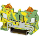 Phoenix Contact - QTC 1,5-PE - Bloc de jonction avec raccordement terre