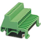Phoenix Contact - Embase 10p, pas: 5 mm, 2.5 mm², 12 A, 320 V - UMSTBHK 2,5/10-G