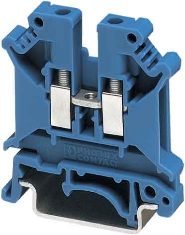 Phoenix Contact - UK 5 N BU - Bloc de jonction simple