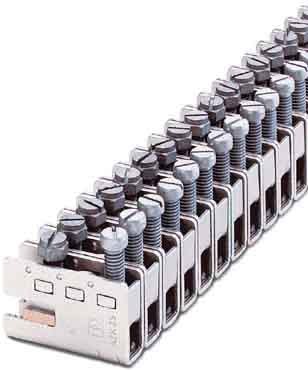 Phoenix Contact - AZK 35 - AZK 35 - Bloc de dérivation sur barre collectrice