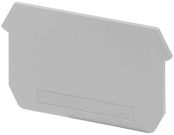 Phoenix Contact - D-UDK 4 BU - Flasque d'extrémité