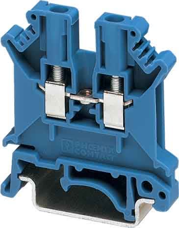 Phoenix Contact - UK 3 N BU - Bloc de jonction simple