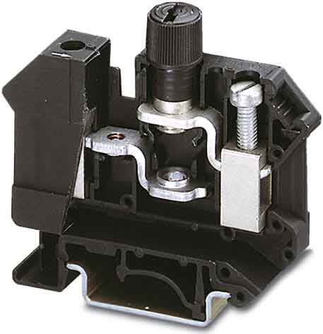 Phoenix Contact - UK 10-DREHSILA 250 (5X20) - Bloc de jonction fusibles