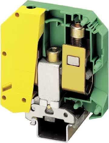 Phoenix Contact - USLKG 95 - Bloc de jonction avec raccordement terre