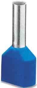 Phoenix Contact - AI-TWIN 2X 2,5 -13 BU - Embout de câblage AI-TWIN 2X 2,5 -13 BU