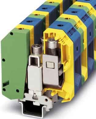 Phoenix Contact - UKH 95-PE/N - Bloc de jonction de puissance avec raccordement terre AL/CU