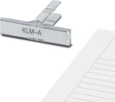 Phoenix Contact - Porte-repère pour borne KLM-A + ESL 44X7