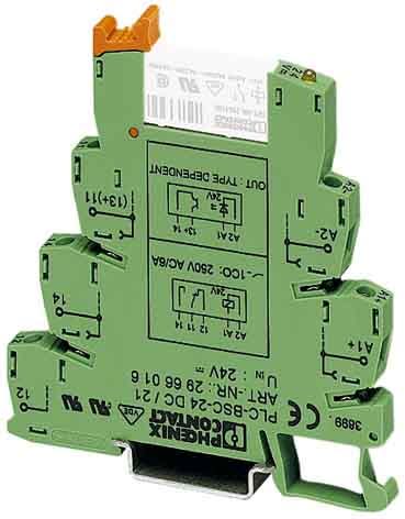 Phoenix Contact - PLC-BSC-230UC/21 - Socle pour relais PLC-BSC-230UC/21