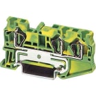 Phoenix Contact - ST 4-TWIN-PE - Bloc de jonction avec raccordement terre
