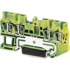 Phoenix Contact - ST 1,5-QUATTRO-PE - Bloc de jonction avec raccordement terre