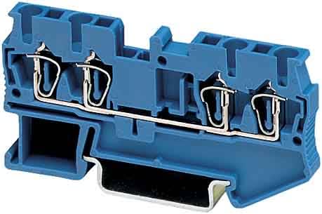 Phoenix Contact - ST 2,5-QUATTRO BU - ST 2,5-QUATTRO BU - Bloc de jonction simple