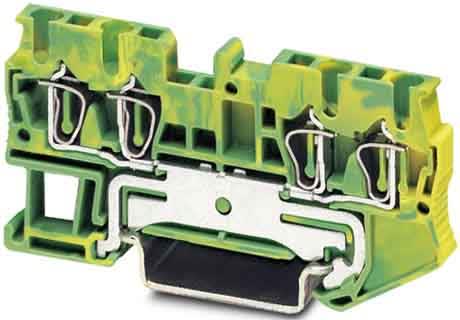 Phoenix Contact - ST 2,5-QUATTRO-PE - ST 2,5-QUATTRO-PE - Bloc de jonction avec raccordement terre