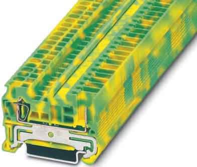 Phoenix Contact - ST 2,5/ 1P-PE - ST 2,5/ 1P-PE - Bloc de jonction COMBI avec raccordement terre