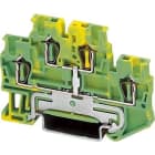 Phoenix Contact - STTB 1,5-PE - Bloc de jonction double étage avec raccordement terre