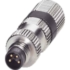 Phoenix Contact - Connecteur M8, codage A, mâle droit, 4P, Piercecon, non blindé, diam. 3 à 5 mm