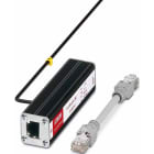 Phoenix Contact - D-LAN-CAT.5E - DATATRAB - Adaptateur parafoudre RJ45 pour ETHERNET Cat 5.E