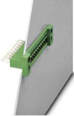 Phoenix Contact - Embase en traversée de paroi 3p, pas: 5.08 mm, 2.5 mm², 12 A, 320 V - DFK-MSTB 2