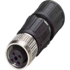 Phoenix Contact - Connecteur M12, codage A, femelle droit, 4P, IDC, non blindé, diam. 3.5 à 6 mm