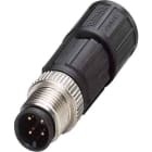 Phoenix Contact - Connecteur M12, codage A, mâle droit, 4 pôles, IDC, non blindé, diam. 3.5 à 6 mm