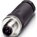 Phoenix Contact - Connecteur M12, codage A, mâle droit, 5 pôles, à visser, Pg 9, diam. 6 à 8 mm