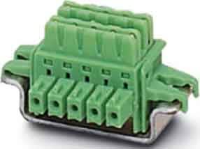 Phoenix Contact - Connecteur-bus sur profilé - ME 6,2 TBUS-2 1,5/5-ST-3,81 GN