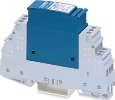 Phoenix Contact - PT 2XEX(I)-24DC-ST - Fiche parafoudre pour 2 4-20mA 24VDC - Ex
