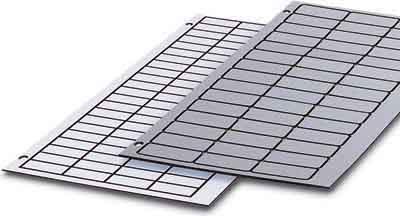 Phoenix Contact - GPE 60X12 WH/R - Repère à graver GPE 60X12 WH/R