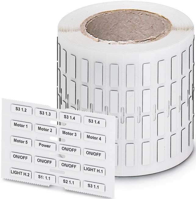 Phoenix Contact - Repérage d'appareil autocollant EMLP (17,5X12)R