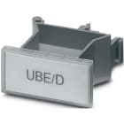 Phoenix Contact - Porte-repère UBE + ES/KMK 3