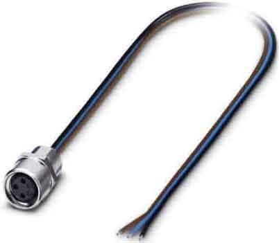 Phoenix Contact - SACC-E-M 8FS-3CON-M8/0,5 - Embases paroi avant - SACC-E-M 8FS-3CON-M8/0,5