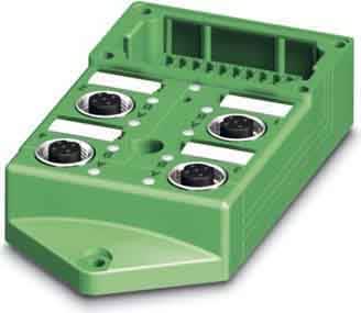 Phoenix Contact - SACB-4/ 8-L-C GG SCO - Embase du boîtier répartiteur SACB-4/ 8-L-C GG SCO
