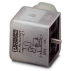 Phoenix Contact - Connecteur d'electrovanne, Type A, 3 pôles, à visser, 120V, presse-étoupe Pg9