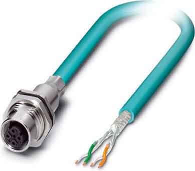 Phoenix Contact - Connecteur d'appareil face arrière - SACCBP-M12FSD-4CON-M16/0,5-931