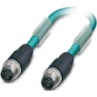 Phoenix Contact - Câble Bus, 4 pôles, Ethernet CAT5, M12 mâle droit, M12 mâle droit, D, 1 m